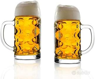 6 PZ Boccali birra Oktoberfest Stölzle Lausitz