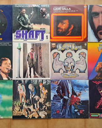 200 Lp 33 giri DISCHI VINILE prezzi vari