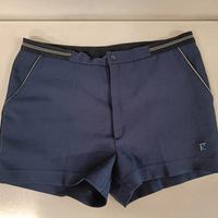 Pantaloncini tennis vintage blu taglia M - L