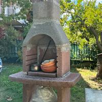 Barbecue in muratura