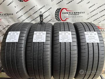 4 PNEUMATICI 205/55 R16 GOODYEAR ESTIVE