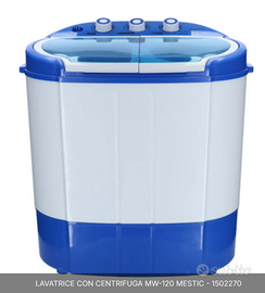 LAVATRICE CON CENTRIFUGA MW-120 MESTIC