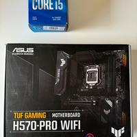 Asus tuf h570 pro wifi + cpu i5 10400f