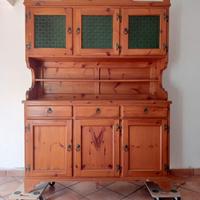 Mobile credenza con vetrinette da soggiorno