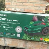 robot rosa erba