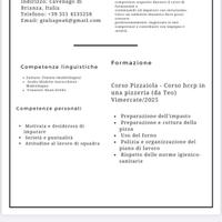Aiuto pizzaiolo