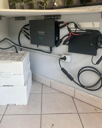 Fotovoltaico balcone con acculo  Zendure HUB 1200