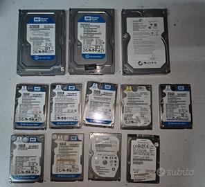 lotto 21 hard disk ide e sata