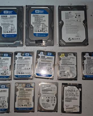 lotto 21 hard disk ide e sata