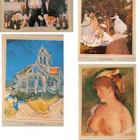 Gli impressionisti - stampe da collezione 10pezzi