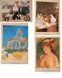 Gli impressionisti - stampe da collezione 10pezzi