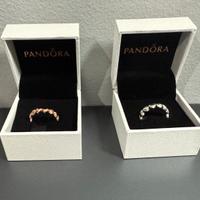 Coppia di Anelli BE LOVE Pandora argento e oro