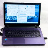 Notebook Toshiba 15.6" Intel Quad-Core, 8GB, 120GB