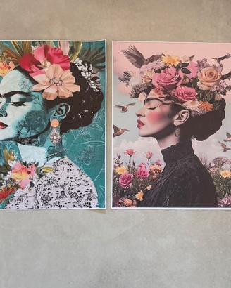 2 tele Frida Kahlo cm 40x30