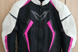 Giubbino moto donna MTech + Paraschiena