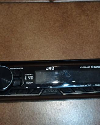 Autoradio JVC kd-r864bt CD mp3 USB aux 1 rca Mic