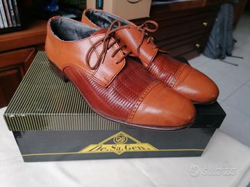 Scarpe stringate De.Sa.Gen. – Pelle bicolore