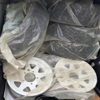 4 Cerchi scampanati + 4 gomme offroad suzuki