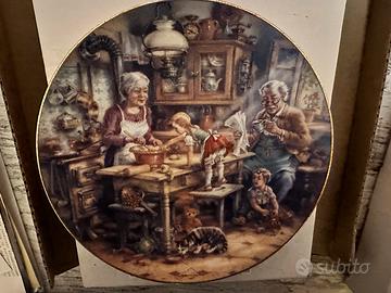 5 piatti da collezione BRADFORD EXCHANGE