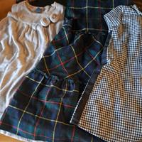 7 capi abbigliamento bimba 3/4 anni