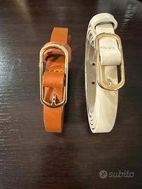 2 cinture donna cm 1.20