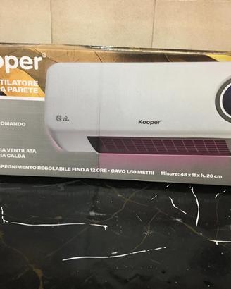 Termoventilatore ceramico a parete