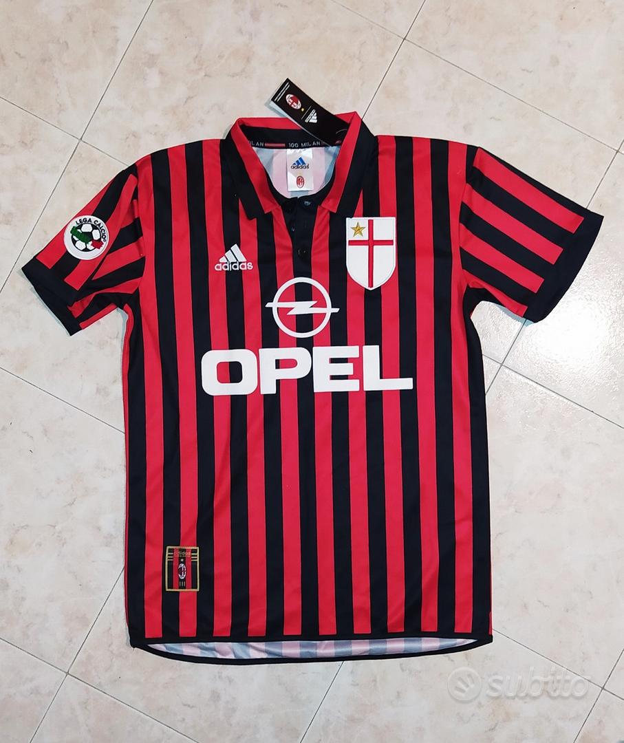 Milan maglia sale centenario 1999