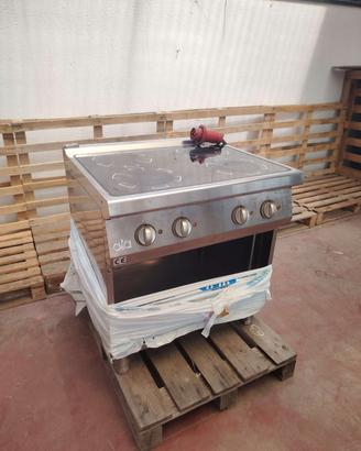 1BA FORNELLO PROFESSIONALE INDUZIONE 4 PIASTRE