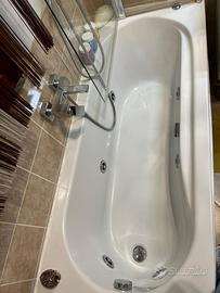 Vasca doccia idromassaggio completa e funzionante