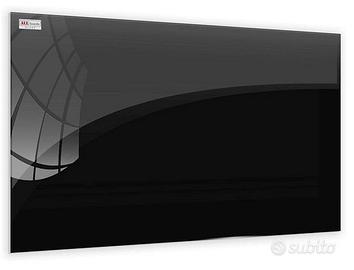 Lavagna Magnetica Vetro Nero 100x150