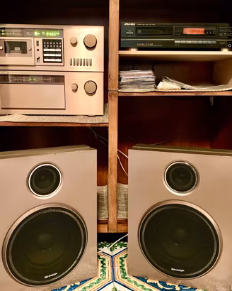 IMPIANTO HI-FI + LETTORE CD CON KARAOKE