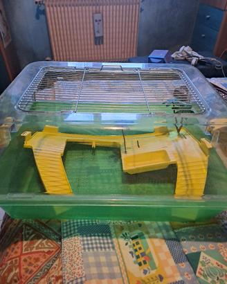 tartarughiera con coperchio e griglia