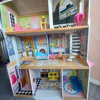 Casetta delle bambole KidKraft in legno con access