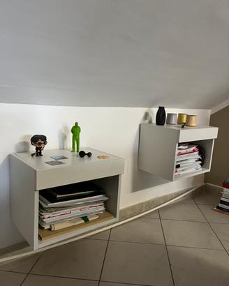 Comodino a muro