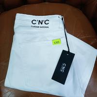 Jeans uomo bianco Costume National 