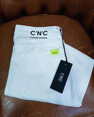Jeans uomo bianco Costume National 