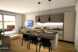 Appartamento di 106 m² con 3 locali e box auto a M