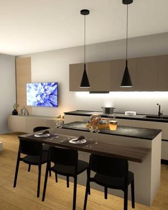 Appartamento di 106 m² con 3 locali e box auto a M