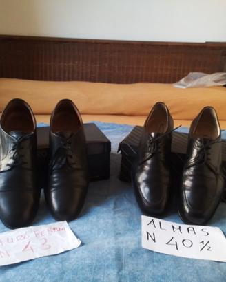 scarpe  classiche  da uomo numeri diversi leggere 
