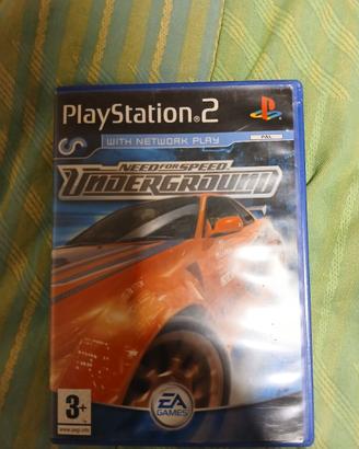 NEED FOR SPEED UNDERGROUND PS2