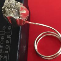 Rosa  argento 925% Marcello Giorgio