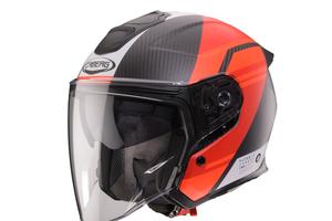 CASCO JET CABERG Flyon II Matt Carbon ADDICT 95 Ca