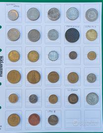 Lotto 28 Monete Medio Oriente e Palestina 1945.