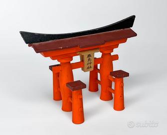 Miniatura tempio Japan Santuario di Itsukushima