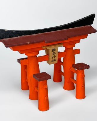 Miniatura tempio Japan Santuario di Itsukushima