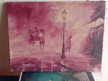 Dipinto originale a olio su tela