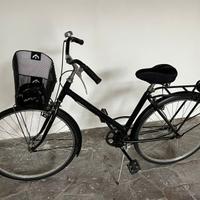 Biciletta da città da donna + catena