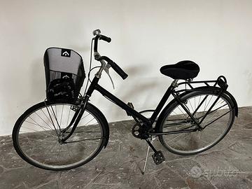 Biciletta da città da donna + catena