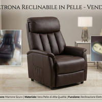 Poltrona recrinabile