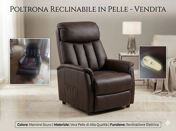 Poltrona recrinabile